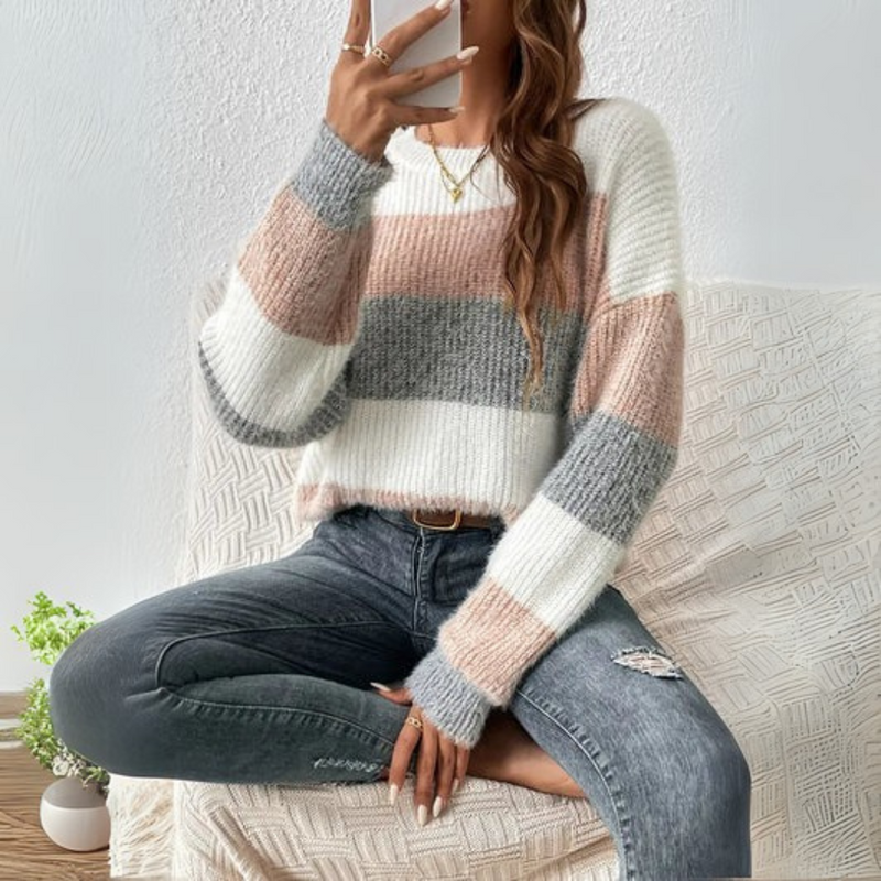 Vanessa - Lässiger & kuscheliger Pullover