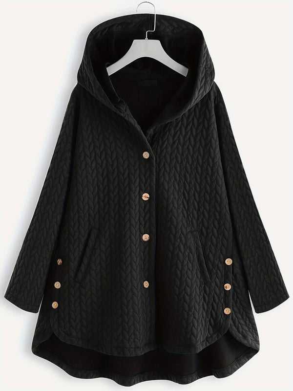 Leslie - Warme Button-Up Jacke