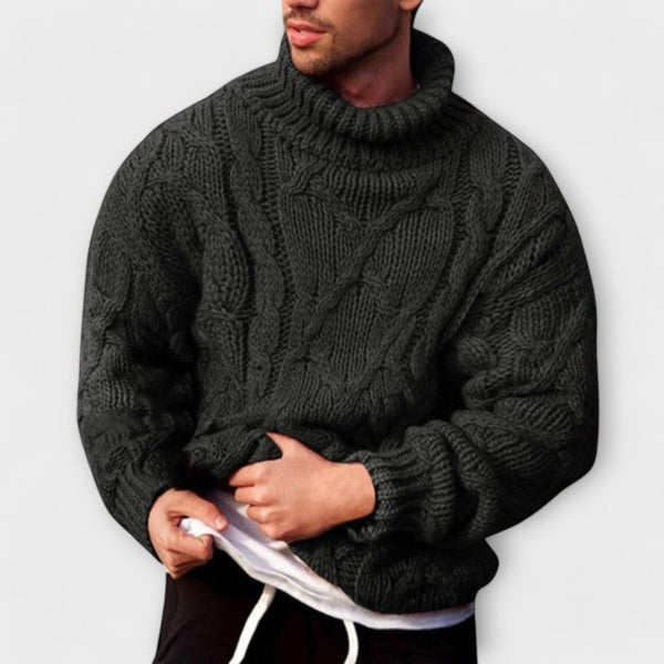 Victor - Strick-Winterrollkragenpullover