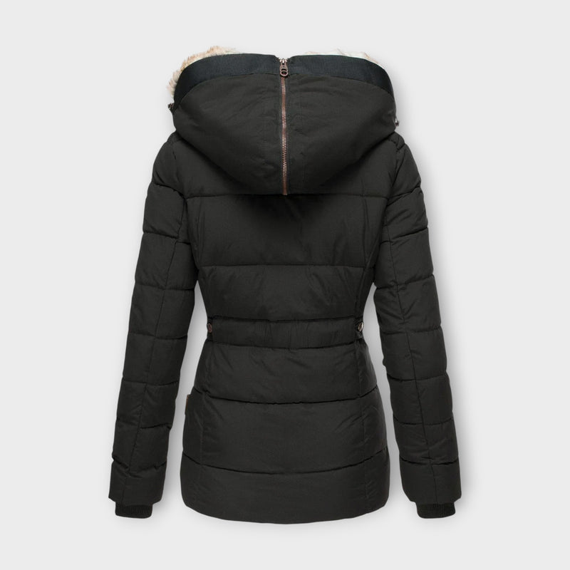 Emine - Kuschelige Fell-Futter Jacke