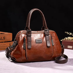 Flair. - Elegante Vintage-Schultertasche